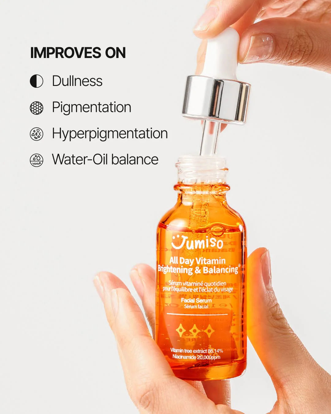 Jumiso - All day Vitamin  Brightening&Balancing Facial Serum 30ml