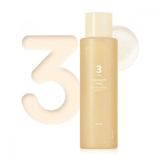 numbuzin - No. 3 Super Glowing Essence Toner 200 ml