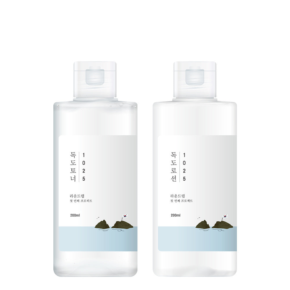Round Lab - 1025 Dokdo Toner + Dokdo Lotion