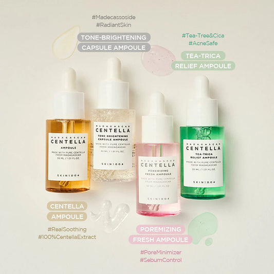 SKIN1004 – Madagascar Centella Ampoule Kit 30ml x 4